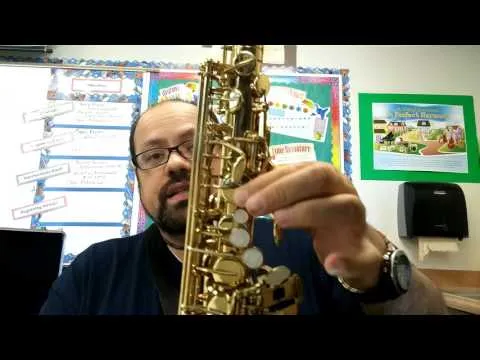 Beginning Alto Saxophone Lesson 1