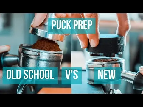 Barista Training - Old School Puck Prep Vs New