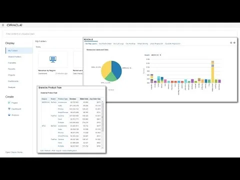 Get Started with Analyses and Dashboards in Oracle Business Intelligence Enterprise Edition