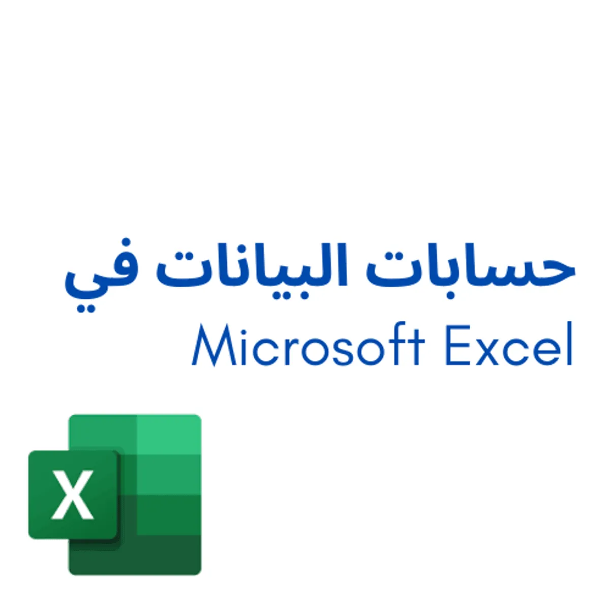 Microsoft Excel حسابات البيانات في