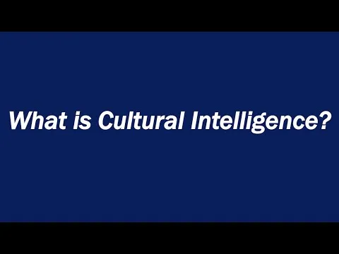 What is Cultural Intelligence CQ? Definition and examples