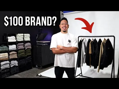 How To Start a CLOTHING BRAND on a BUDGET! ($100) Step X Step Guide