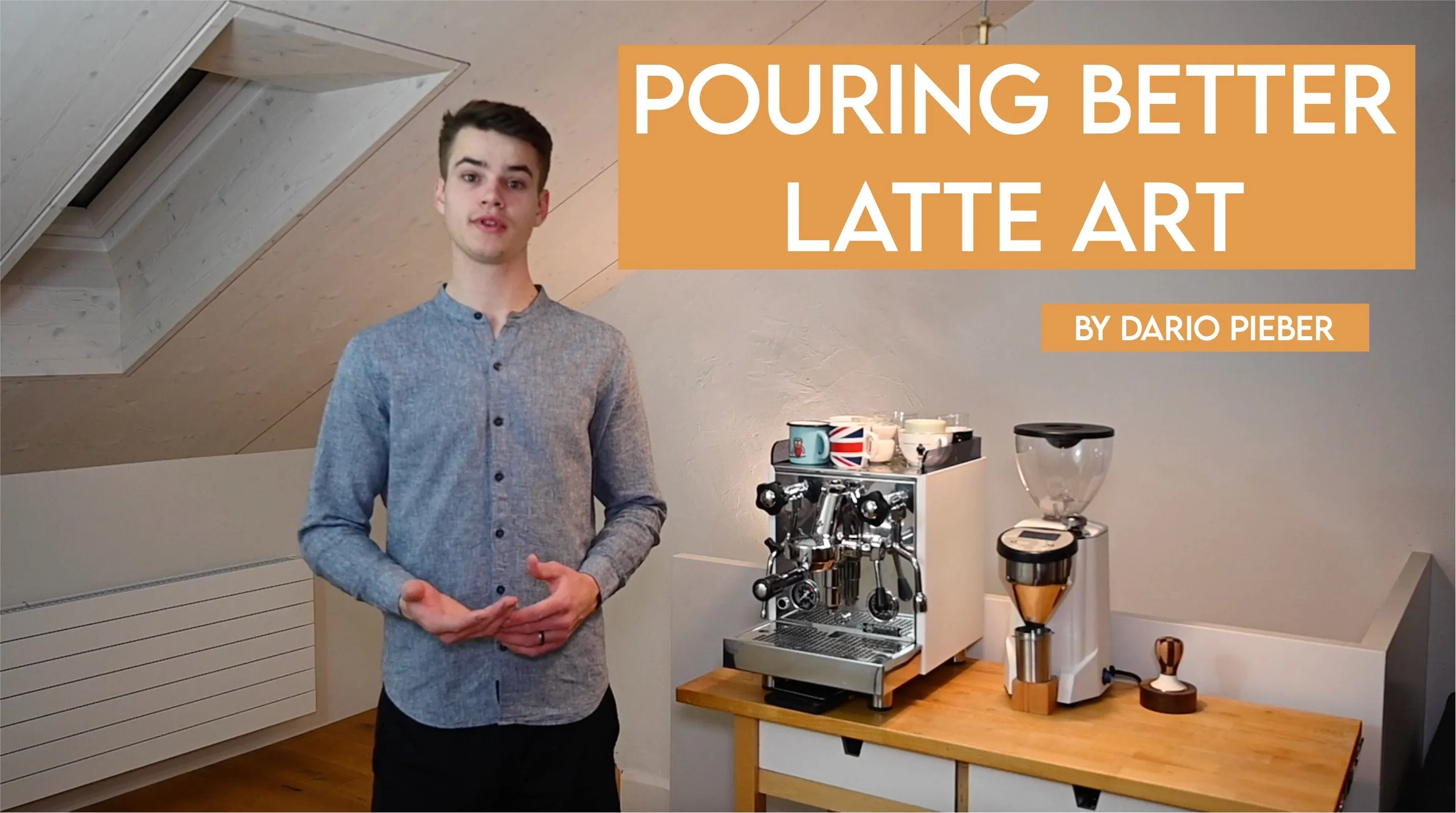 Latte Art Basics by a Latte Art Champion