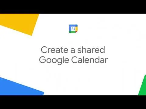 How to: Create a shared Google Calendar