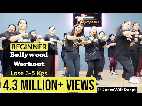 30mins Daily - Beginner Bollywood Dance Workout Bumro Mix 20 Lose weight 3-5kgs #dancewithdeepti