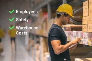 Warehouse Management: Employees Safety and Warehouse Costs