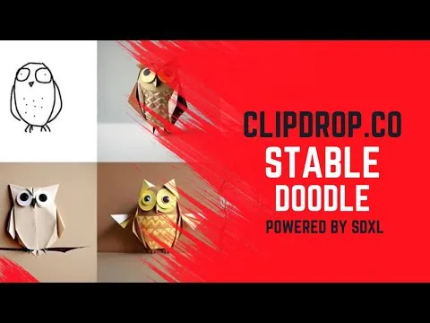 Stable Doodle stabilityai in clipdrop #AIartTutorial