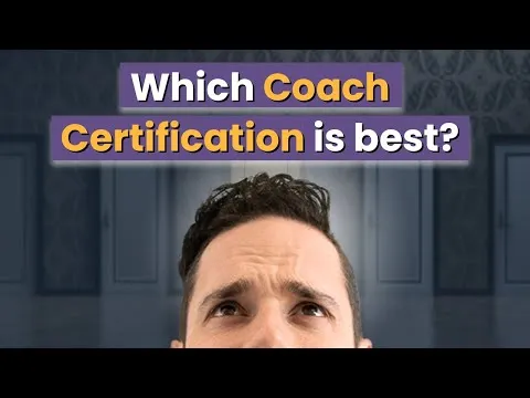 The BEST Coach Certification Training Program is? Coaching Skills Ep 1