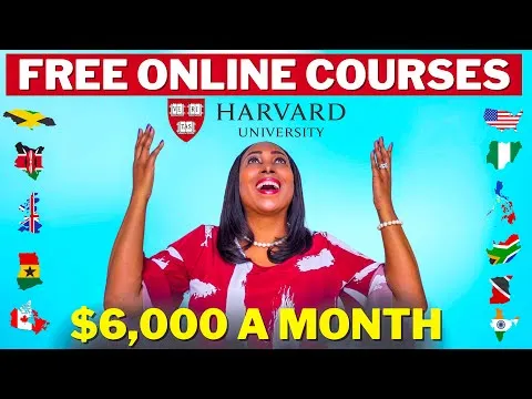 10 FREE Online Courses From Harvard University That Can Pay You US$6000 A Month With A Side Hustle