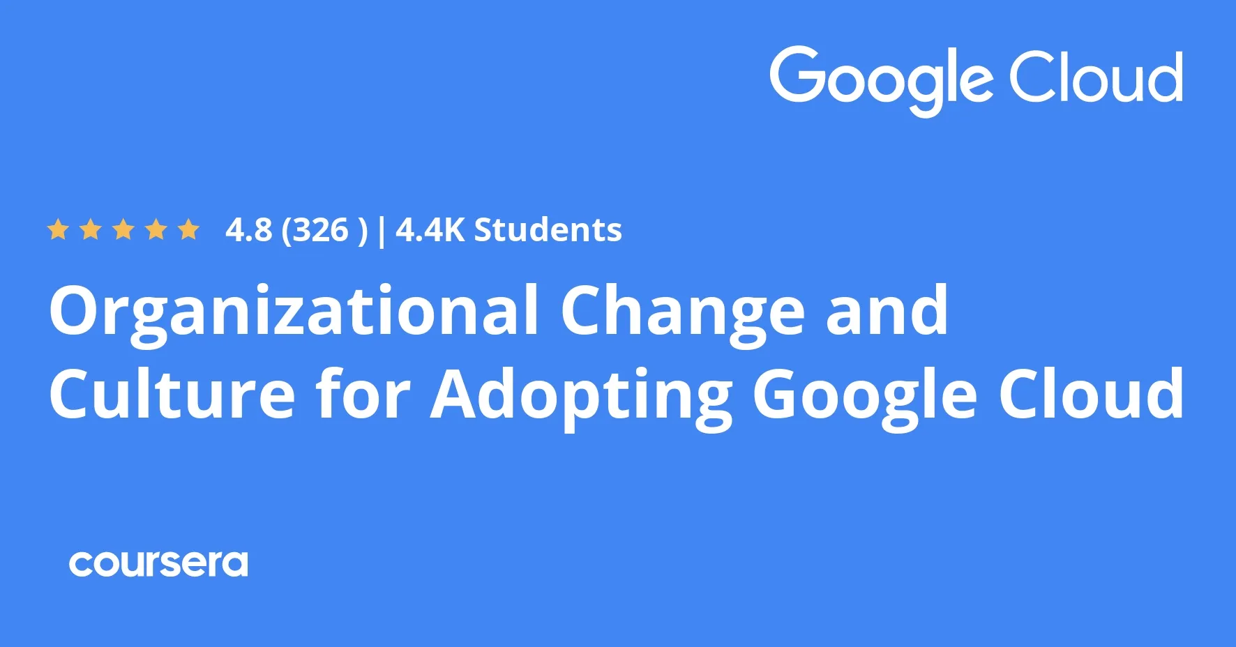 Organizational Change and Culture for Adopting Google Cloud