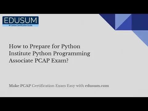 How to Prepare for Python Institute Python Programming Associate PCAP Exam?