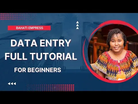Data Entry Full Tutorial for Beginners Tips & Tricks
