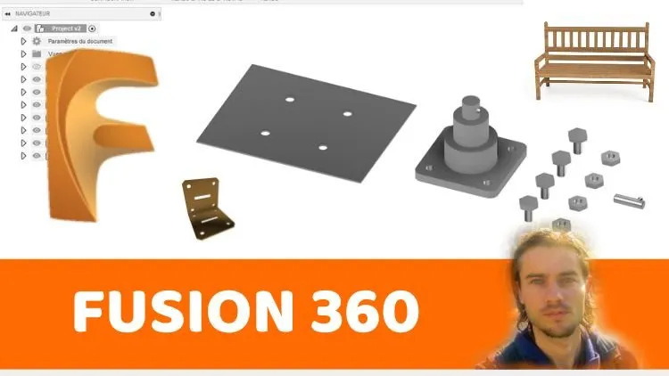 Fusion 360 create 3D models