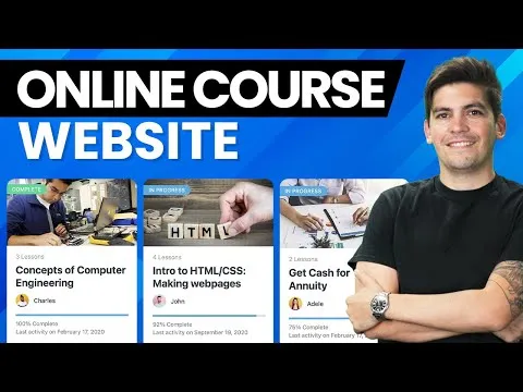 How To Create an Online Course Website with WordPress & Tutor LMS (2022)
