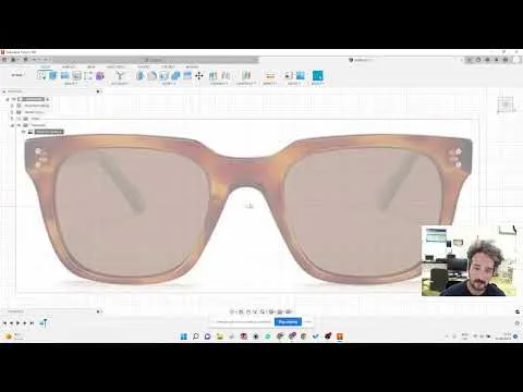 Beginners Eyewear Design Pop-up Class #2+3: Frame tracing&Face scan&Smart design&Adjustability