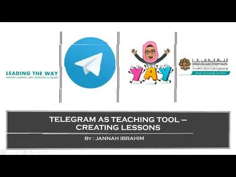 Telegram as Teaching Tool- Creating Lessons