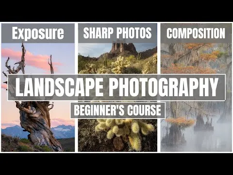 Learn Landscape Photography in 10 Minutes! Absolute Beginners Guide