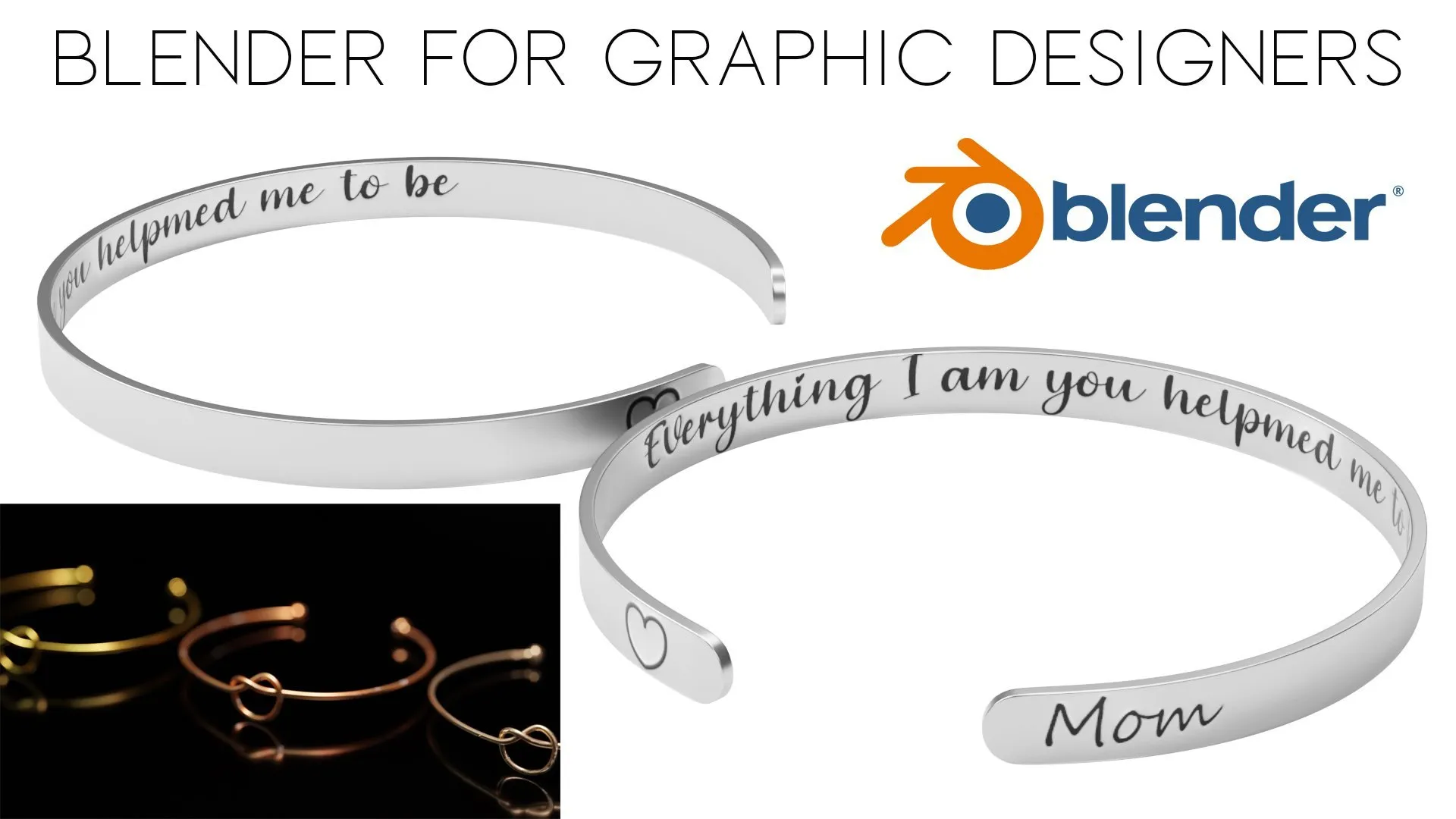 Blender for graphic Designers (Complete workshops)
