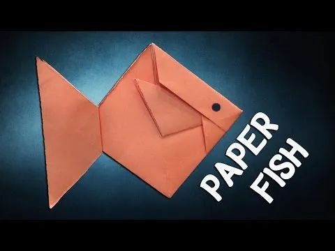 Paper Fish Making - Easy Origami Fish Tutorial