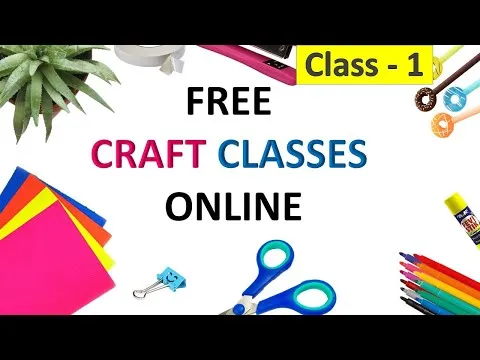 CRAFT CLASSES ONLINE FREE CLASS - 1