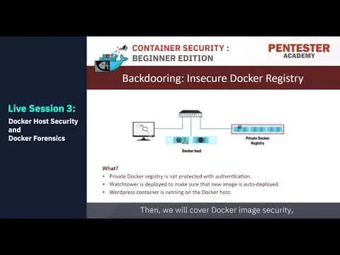 Container Security: Live Online Bootcamp
