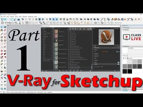 Part - 1 V-Ray for Sketchup Pro