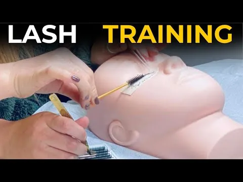 ONLINE EYELASH EXTENSION TRAINING - Beginners course