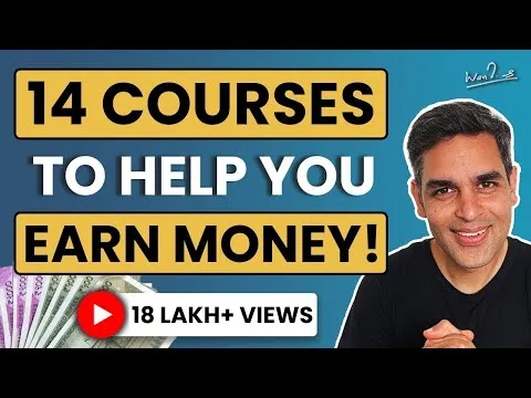 14 ONLINE COURSES that can make you RICH! Ankur Warikoo Hindi