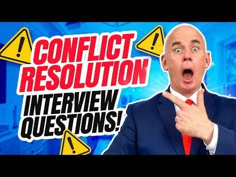 CONFLICT-RESOLUTION Interview Questions & ANSWERS!