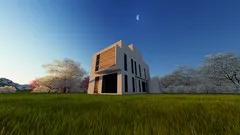 3ds max & Lumion - Modern villa modeling & rendering course