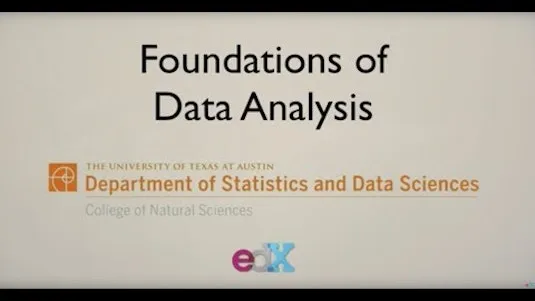 Foundations of Data Analysis - Part 1: Statistics Using R