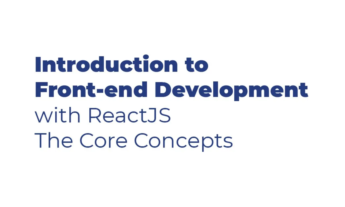 Introduction to Front-end Development with ReactJS