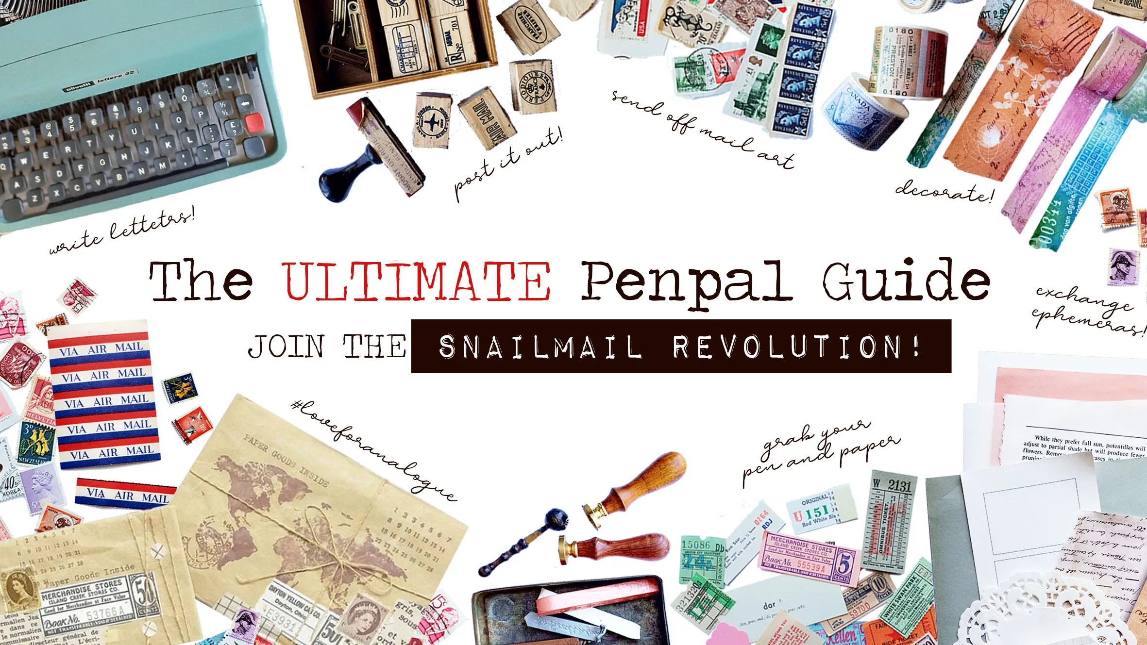 Snail Mail + Mail Art Project: Instructional Video