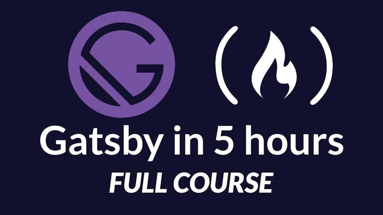The Great Gatsby Bootcamp - Full Gatsbyjs Tutorial Course