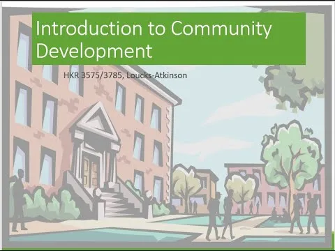 Introduction to Community Development