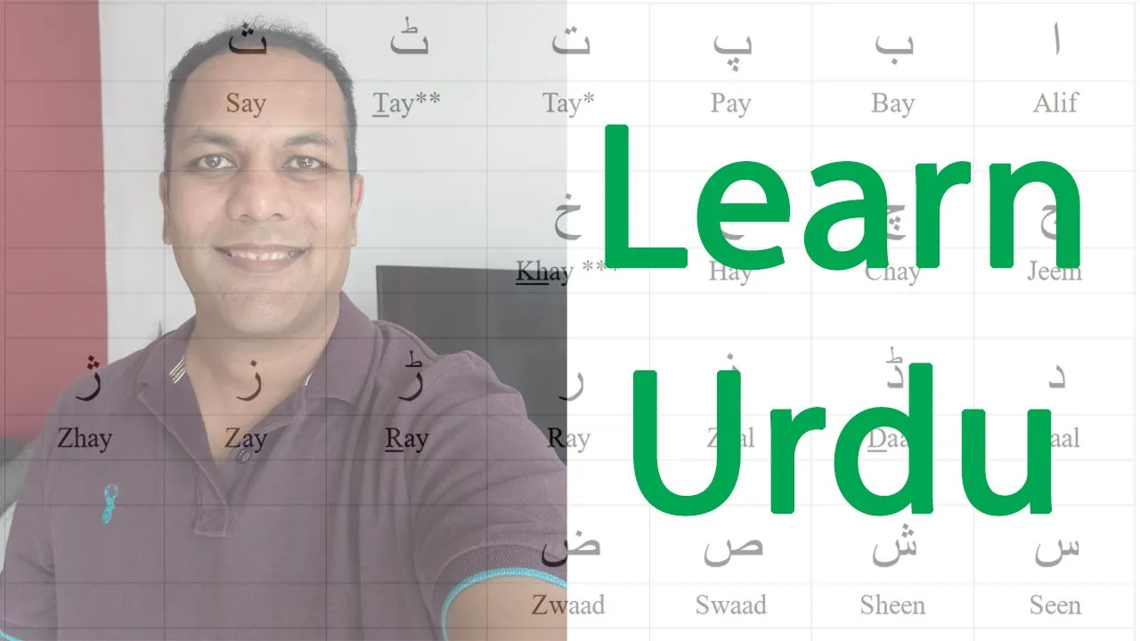 Learn Urdu for beginners