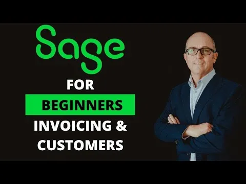 Sage Accounting Tutorial - Customers & Invoicing - (SA 2023)