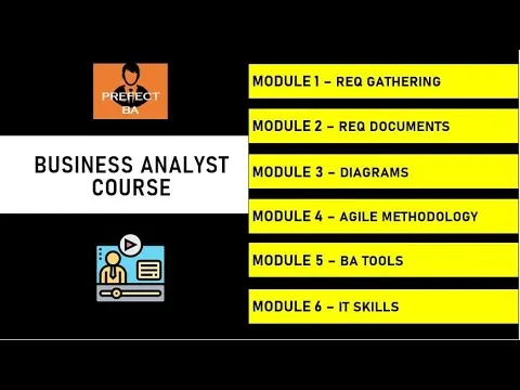 Business Analyst Course in 6 Hours Business Analyst Training For Beginners