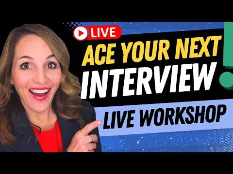 (LIVE) JOB INTERVIEW MASTERCLASS (ACE YOUR NEXT INTERVIEW - 5 STEPS!)