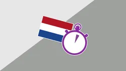 3 Minute Dutch Language lessons for the complete beginner