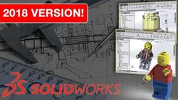 Master Solidworks 3D CAD using real-world examples - Solidworks 2018 Edition!