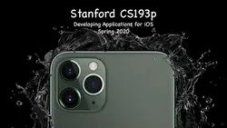 CS193p iPhone Application Development Spring 2020