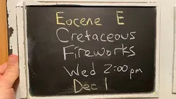 Eocene E - Cretaceous Fireworks w& Bob Miller