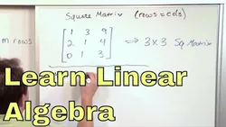 Linear Algebra - Vol 1