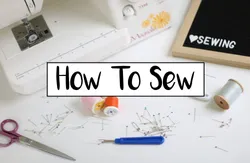 How To Sew : How To Use A Sewing Machine And Tools