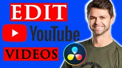 How to EDIT YOUTUBE VIDEOS in Davinci Resolve Free - From Beginner to YOUTUBER