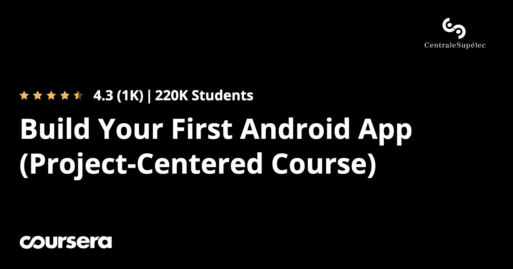 Build Your First Android App (Project-Centered Course)