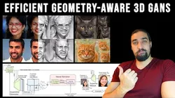 Efficient Geometry-aware 3D Generative Adversarial Networks GAN Paper Explained