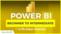 Microsoft Power BI Beginner to Intermediate Course: 4+ Hours Data Visualization Training