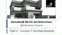 Autodesk Revit Architecture - Elementary Course